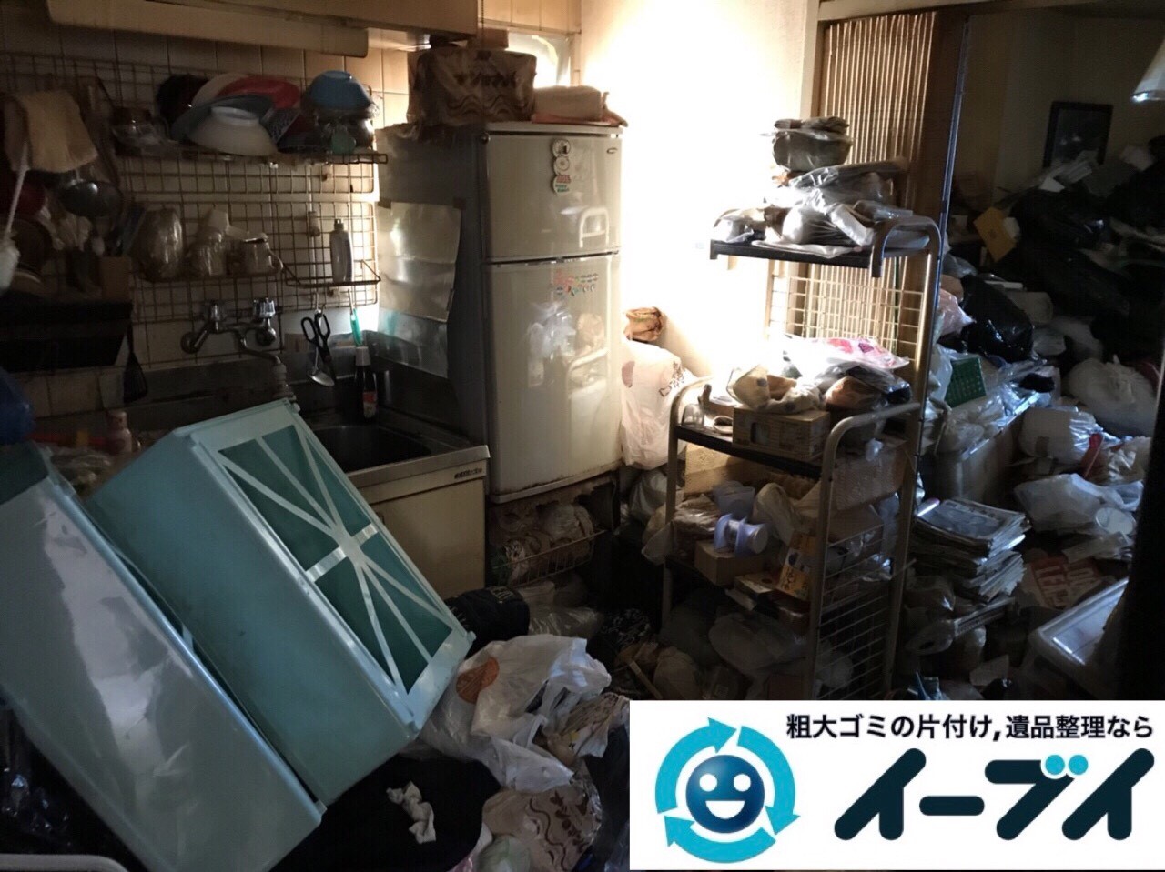 2018年3月9日大阪府藤井寺市でゴミ屋敷の片付け処分をしました。写真5