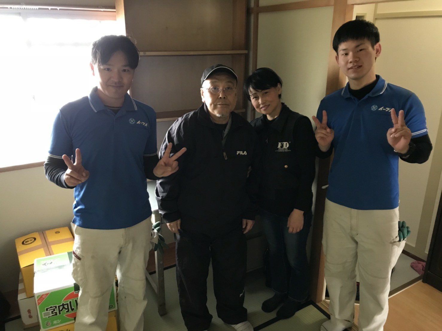 2018年3月29日大阪府大阪市住吉区で洋服タンスや和服タンス、冷蔵庫等の運搬をさせて頂きました。写真1
