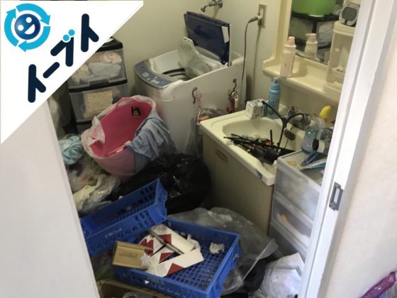 2018年5月5日大阪府摂津市でゴミ屋敷状態の生活用品の片付け処分。写真6