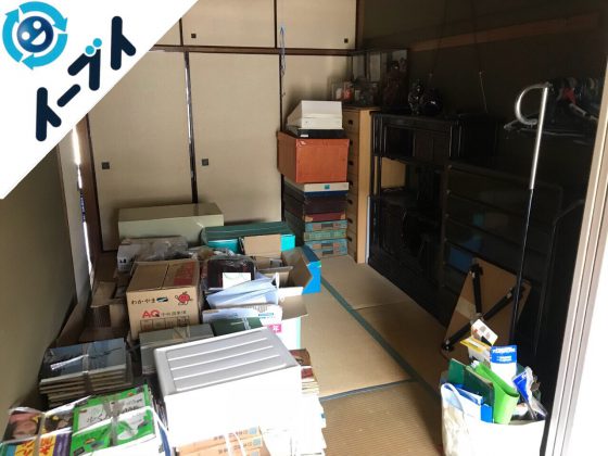 2018年5月31日大阪府摂津市で押入れの布団や和ダンスなど粗大ゴミの不用品回収をしました。写真4