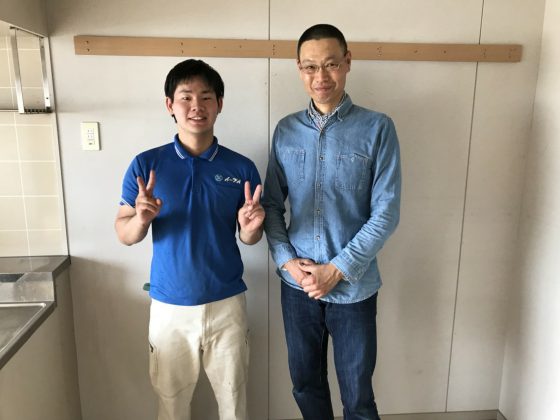 2018年5月28日大阪府八尾市のお客様より 冷蔵庫や洋服タンス等の家材道具の処分でイーブイを利用して頂きました。写真1