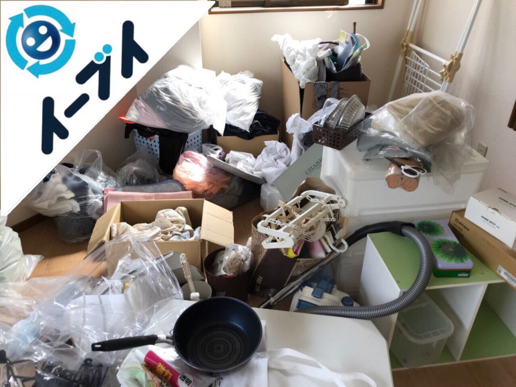 2018年6月18日大阪府摂津市で冷蔵庫や引越しゴミなど粗大ゴミの不用品回収をしました。写真4