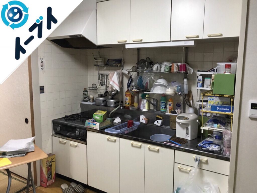 2018年7月9日大阪府東大阪市で台所のキッチン道具などの不用品を片付け処分をしました。写真5