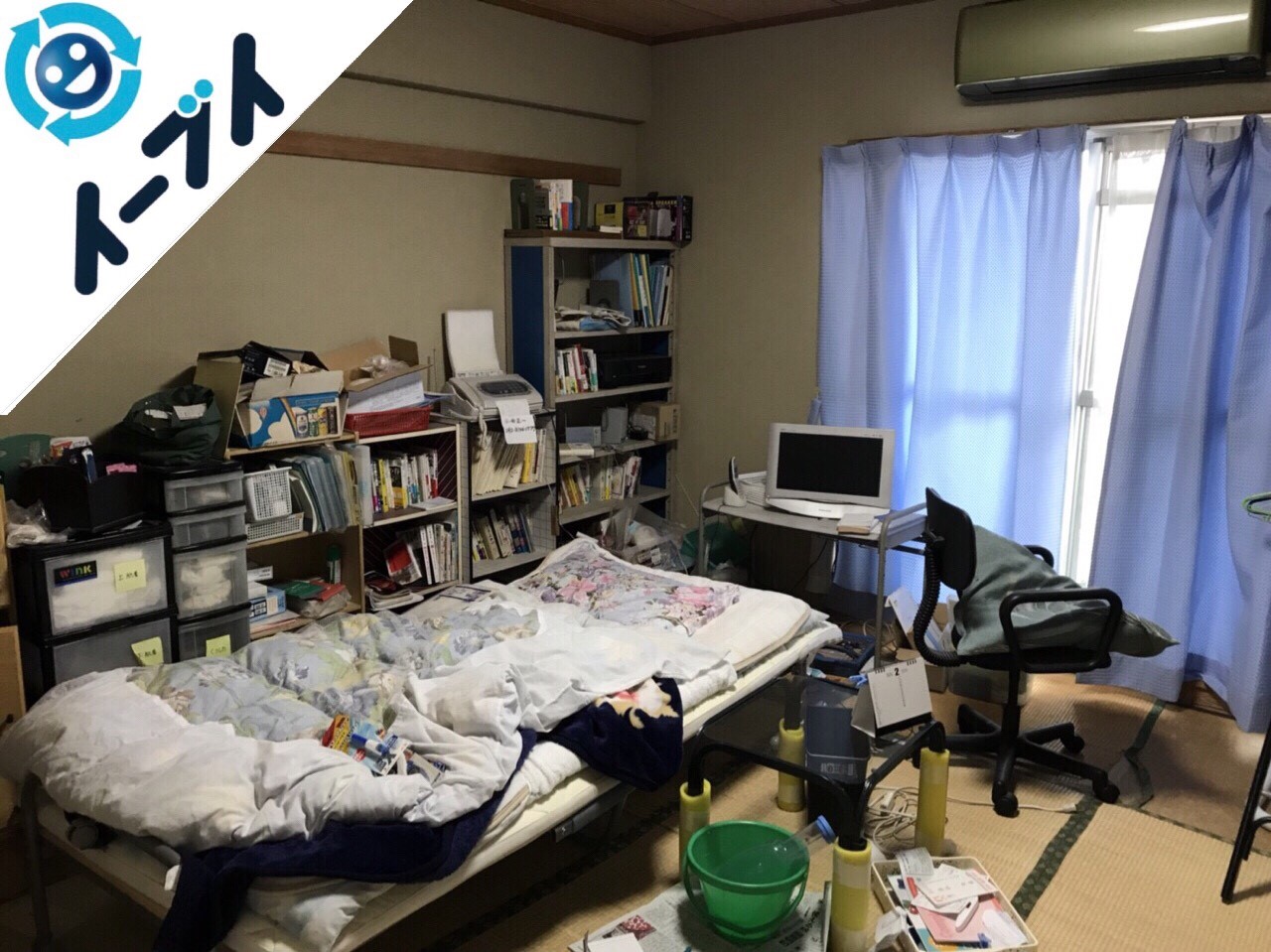 2018年7月７日大阪府門真市で日用品やベッドなどの不用品片付け処分をしました。写真4