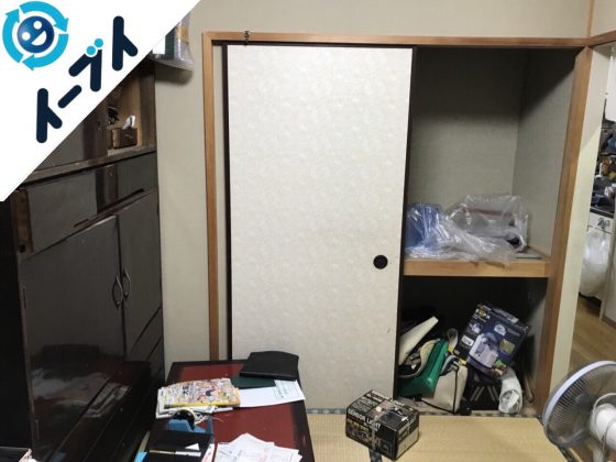 2018年8月23日大阪府大阪市福島区で洗濯機や和ダンスなど家具処分や粗大ゴミの処分。写真5