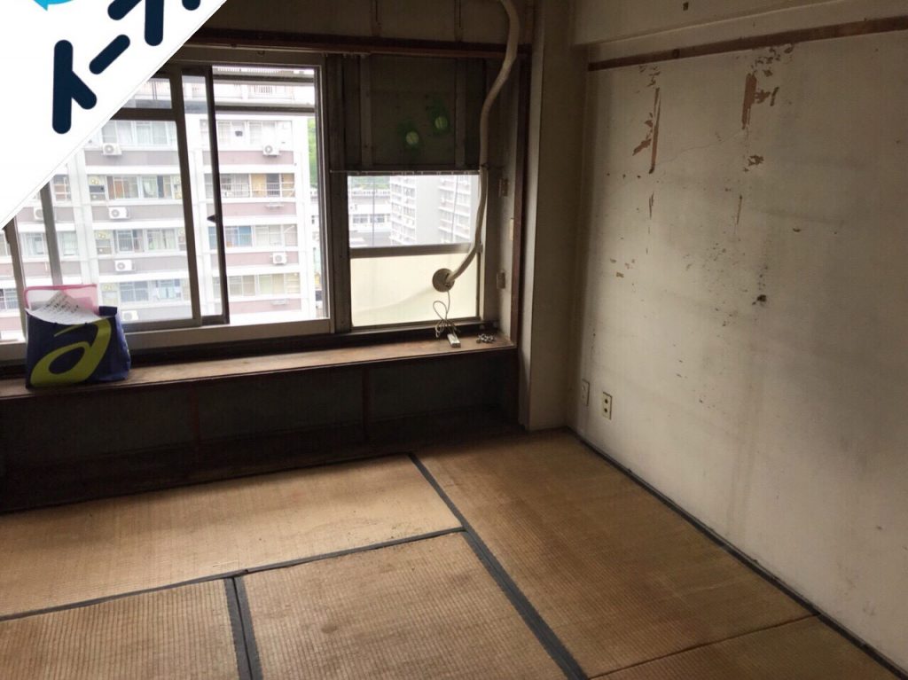 2018年8月17日大阪府大阪市東住吉区で婚礼家具や液晶テレビなど粗大ゴミの不用品回収をしました。写真1