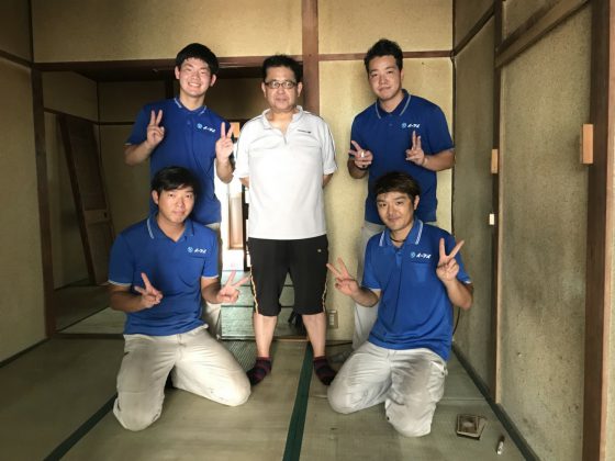 2018年9月1日大阪府松原市のお客様より空家の物を全て処分してほしいとの事で弊社をご利用頂きました。