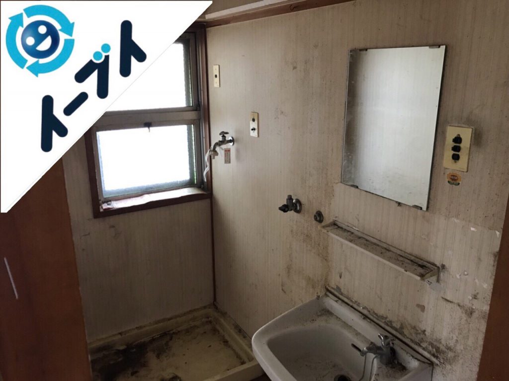 2018年9月11日大阪府守口市で物が溢れたゴミ屋敷状態の汚部屋の片付け。写真3