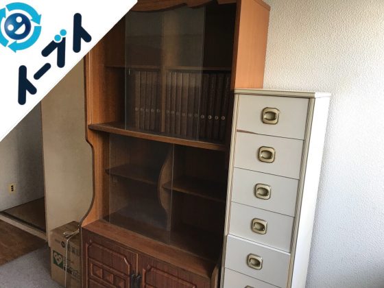 2018年9月14日大阪府泉南市で本棚や大型の冷蔵庫の不用品回収をしました。写真4