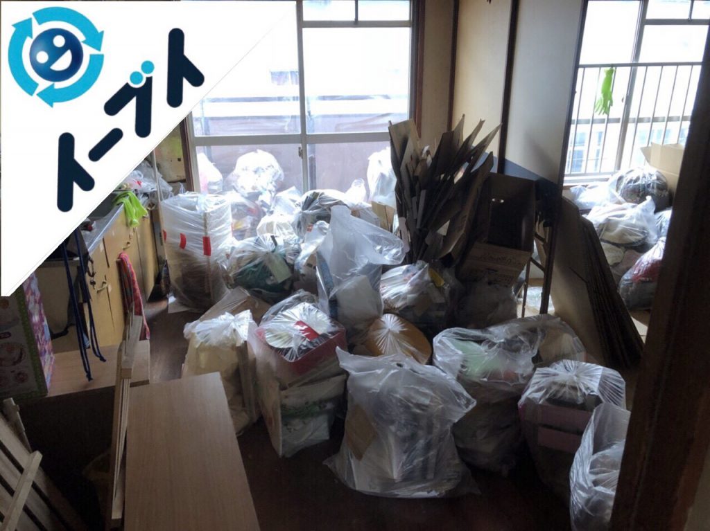 2018年11月9日大阪府大阪市浪速区でスノコや袋ゴミ等不用品回収をしました。写真4