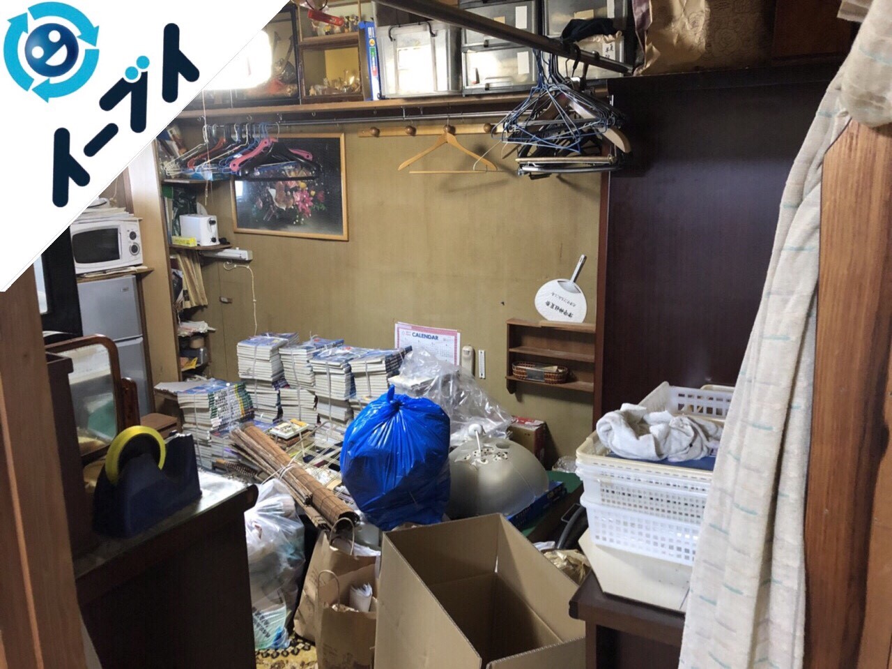 2018年12月2日大阪府高石市で空き家の家財道具の不用品回収をしました。写真4