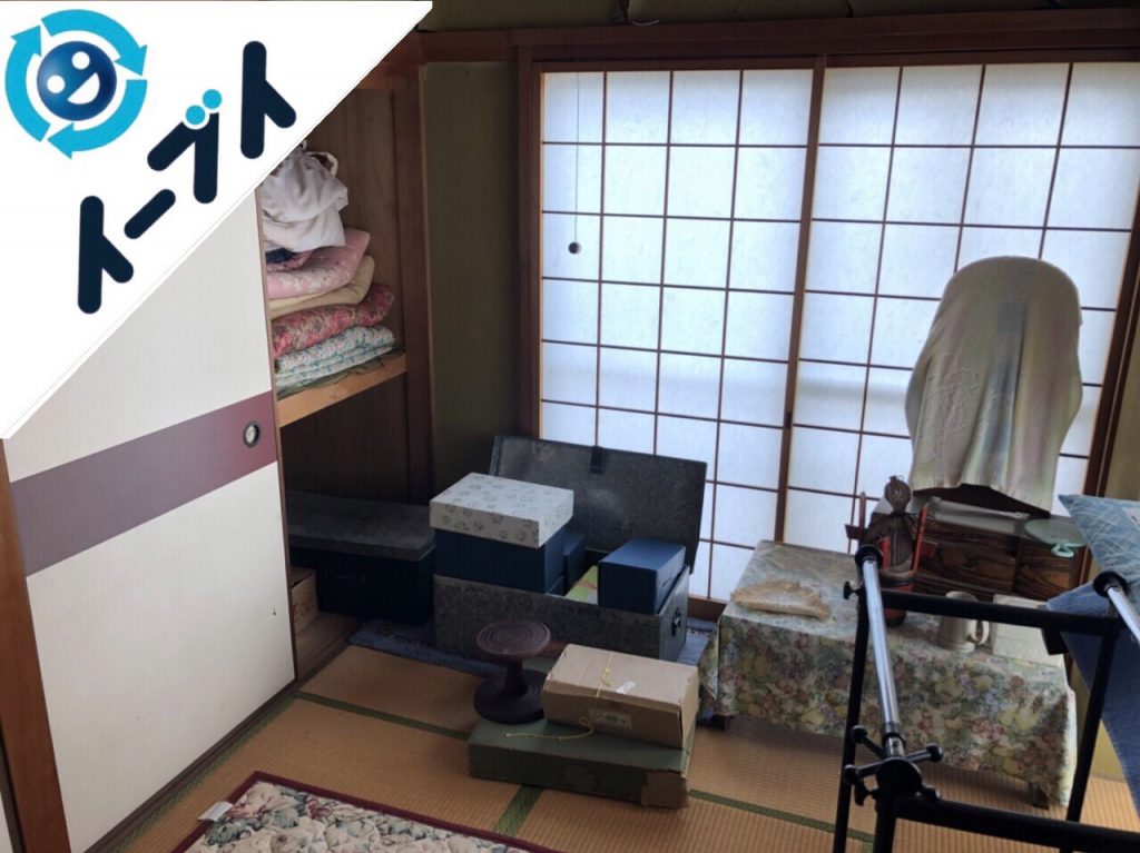 2018年11月12日大阪府堺市美原区で鏡台や布団の片付けを和ダンスの家具処分をしました。写真4ページ