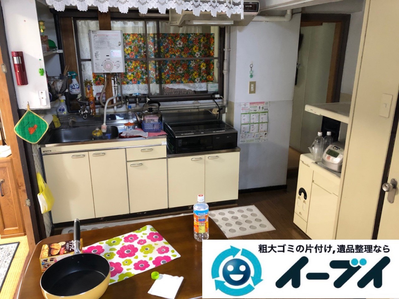 2018年12月11日大阪府大阪市大正区で引っ越しに伴いキッチン周りの片付け処分のご依頼。写真4
