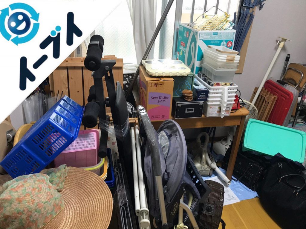 2018年12月20日大阪府大阪市西区でお部屋一室の不用品の回収をしました。写真2