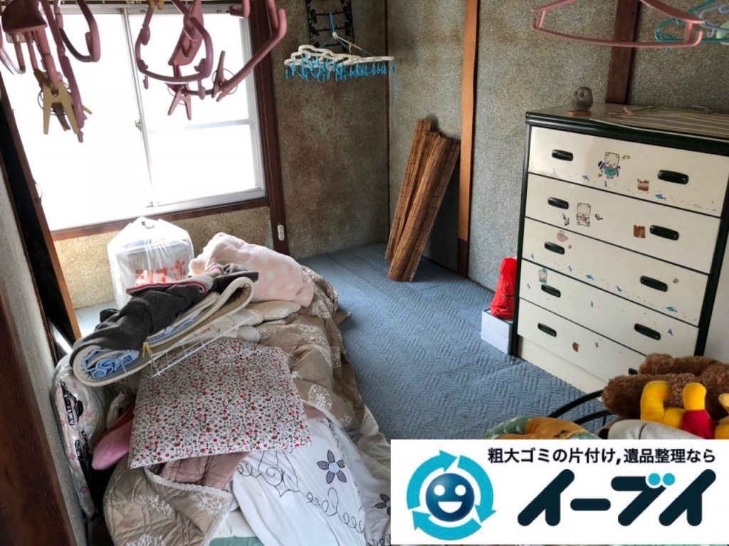 2018年12月18日大阪府大阪市住之江区で実家の退去に伴い家財処分のご依頼。写真2