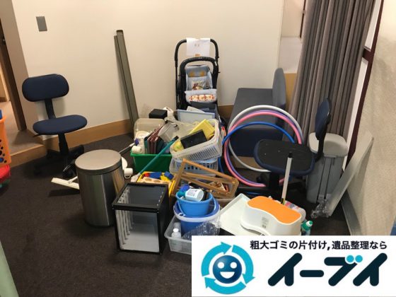 2018年12月22日大阪府大阪市西淀川区でオフィス移転に伴い不用品の回収のご依頼。写真4