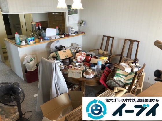 2019年2月4日大阪府太子市で食器棚やエアコンなどの不用品処分をさせていただきました。写真3