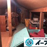 大阪府富田林市で屋根裏と玄関の不用品回収をさせていただきました。