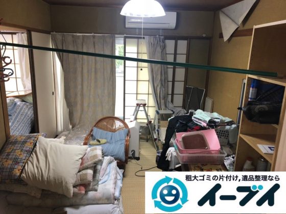 2019年3月2日大阪府吹田市で引越しに伴い家財道具など全ての不用品回収。写真2