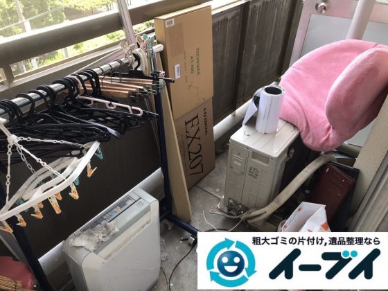 2019年3月7日大阪府堺市北区でベランダと浴室の不用品回収をさせていただきました。写真3