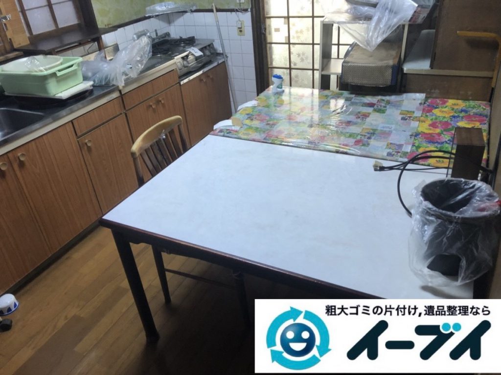 2019年2月23日大阪府泉佐野市で台所や階段下のスペースを片付けさせていただきました。写真3