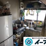 大阪府大阪市住吉区で引越しに伴い台所と玄関の不用品回収。