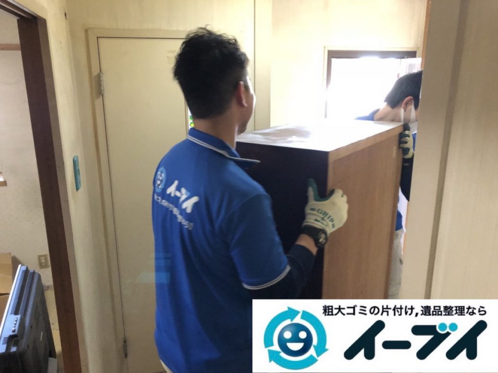 2019年3月27日大阪府大阪市都島区で引越しに伴い、お家の家財道具の不用品回収。写真5