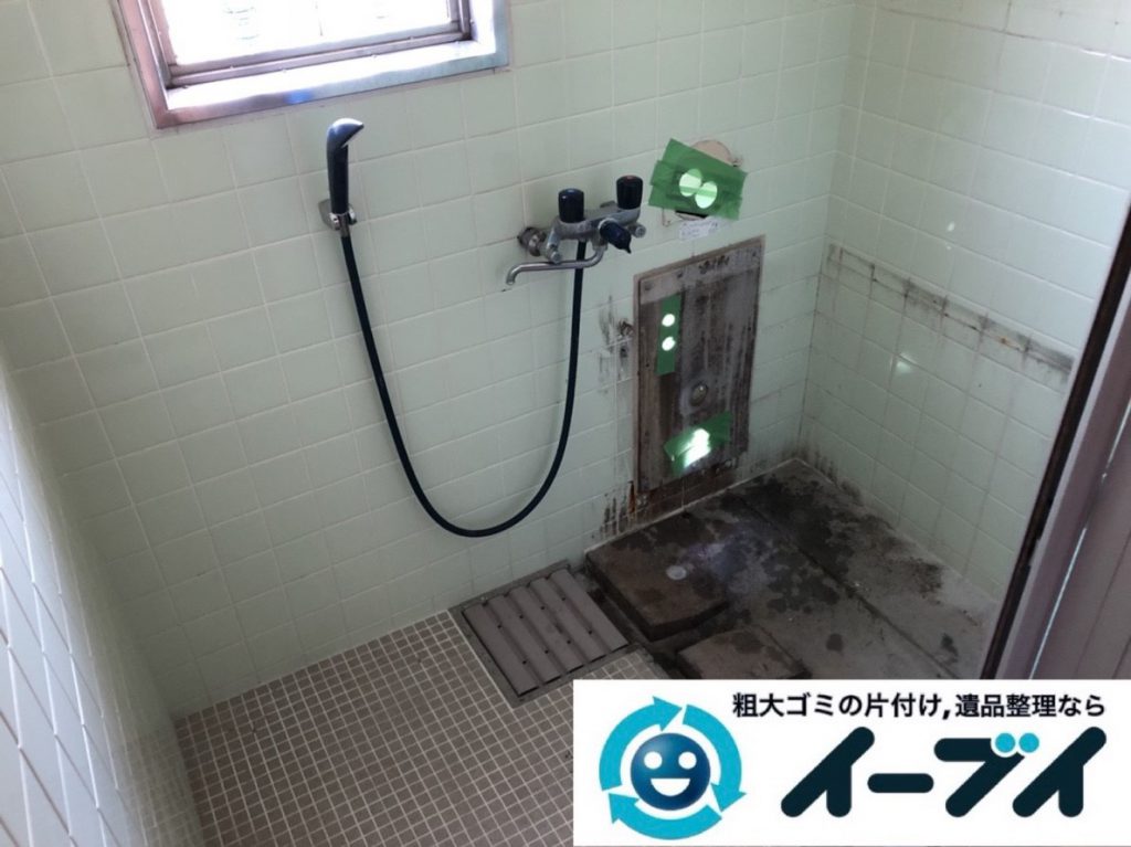 2019年3月22日大阪府大阪市生野区でお部屋と浴室の片付け作業です。写真4