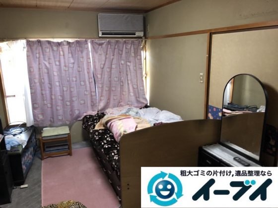 2019年3月22日大阪府大阪市生野区でお部屋と浴室の片付け作業です。写真1