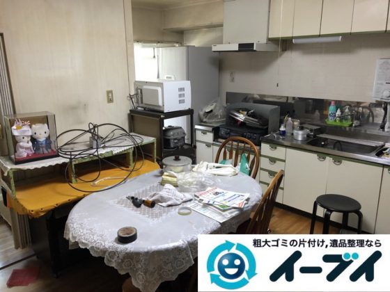 2019年4月4日大阪府大阪市福島区でキッチンやお部屋の不用品回収。写真3