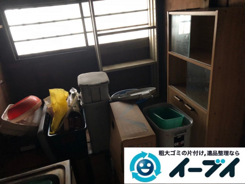 2019年4月11日大阪府交野市で残置物の不用品回収。写真4