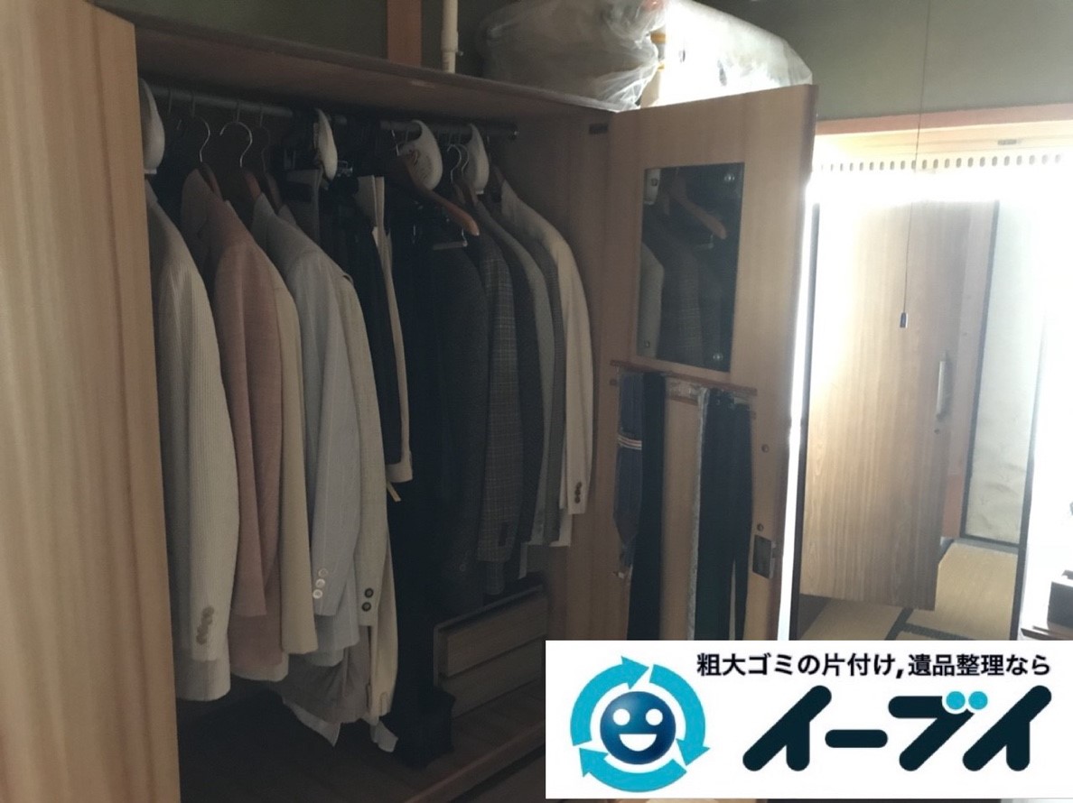 2019年4月15日大阪府堺市北区で婚礼家具や大型家具の不用品回収。写真3