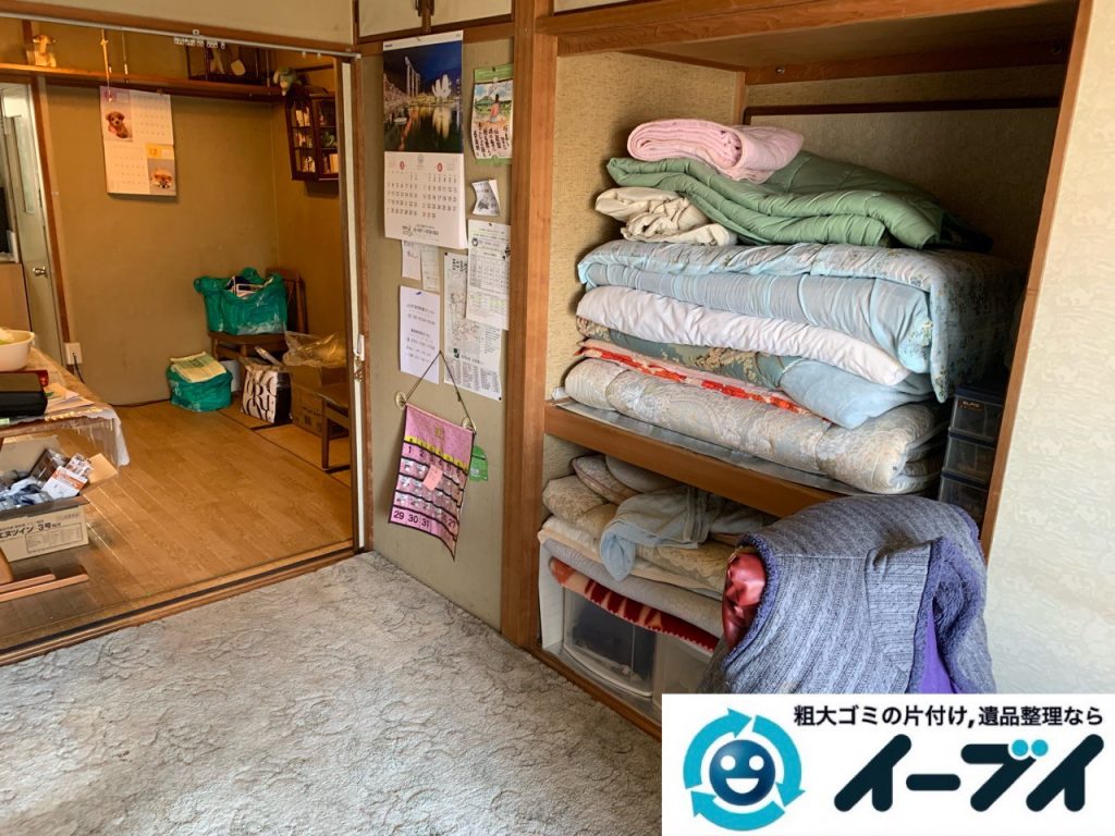 2019年5月20日大阪府堺市西区で退去に伴い婚礼家具などの家財道具処分。写真3