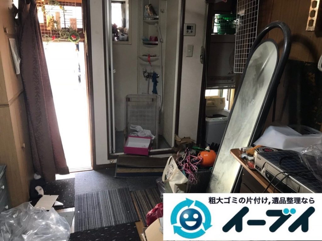 2019年6月20日大阪府大阪市浪速区でマンションの一室の不用品回収をさせていただきました。写真2