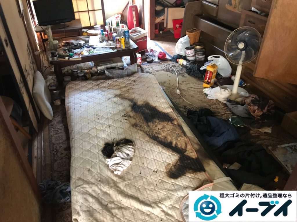 2019年11月28日大阪府堺市北区で退去に伴い、お家の家財道具を一式処分しました。写真3
