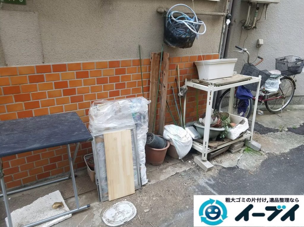 2020年２月３日大阪府大東市で引越しに伴い、引っ越しゴミや不用品回収作業。写真4