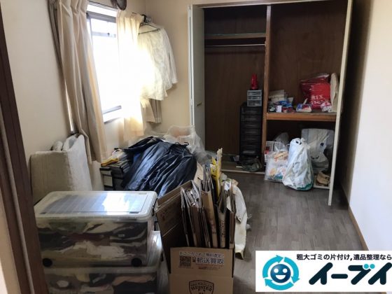 2020年3月11日大阪府大阪市住之江区で退去に伴い、マンションの家財道具を一式処分させていただきました。写真1