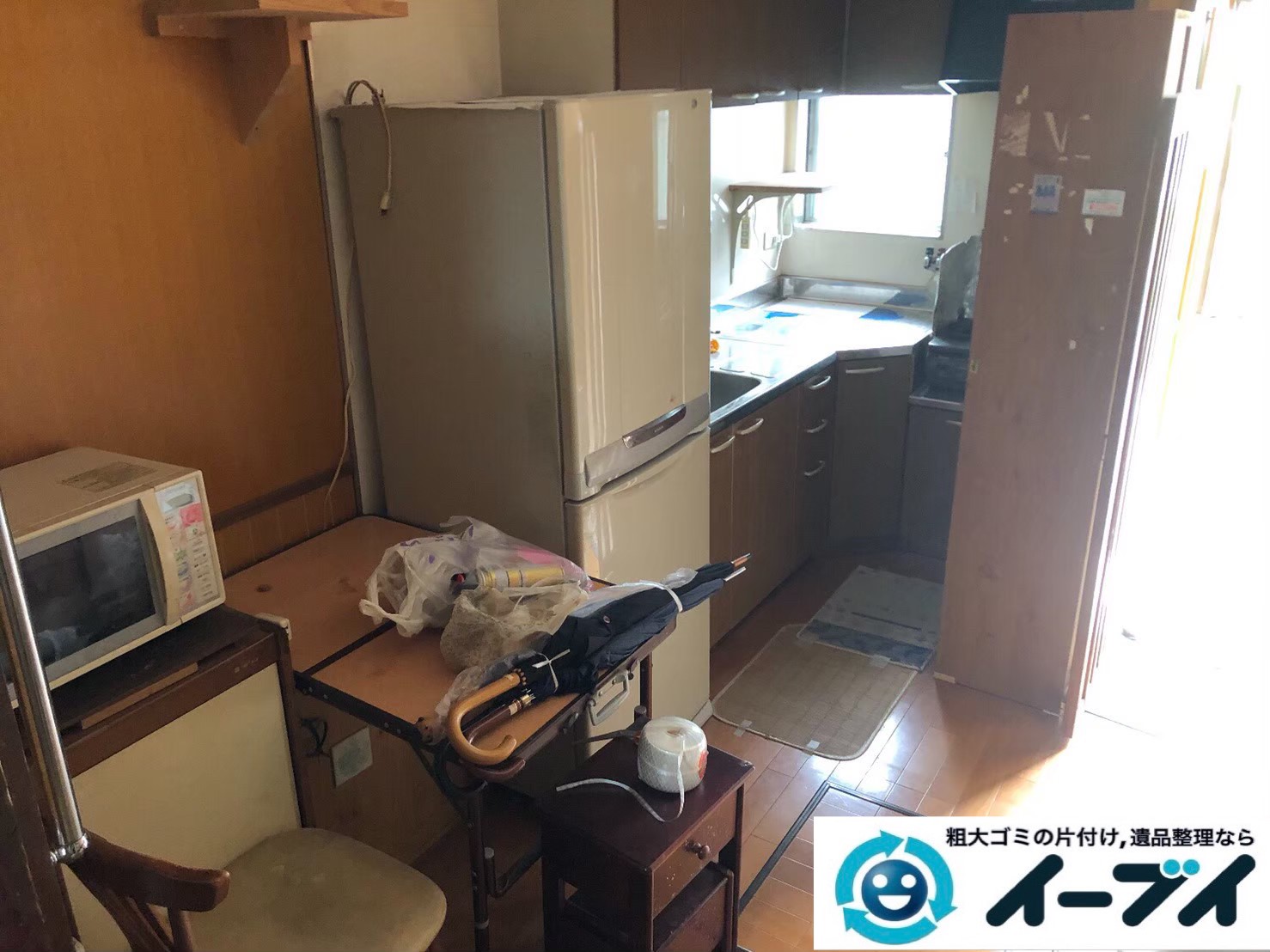 2020年4月3日大阪府大阪市生野区で引越しに伴い、お家の家財道具を一式処分させていただきました。写真4