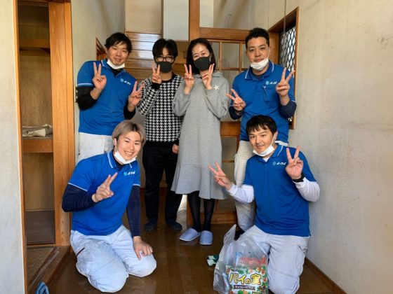 2020年5月1日大阪府堺市美原区で引っ越しに伴い家財の処分でイーブイをご利用頂きました。写真1