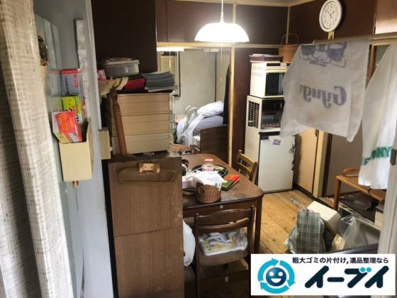 2020年5月25日大阪府大阪狭山市で退去に伴い、お家の残置物を片付け処分させていただきました。写真3
