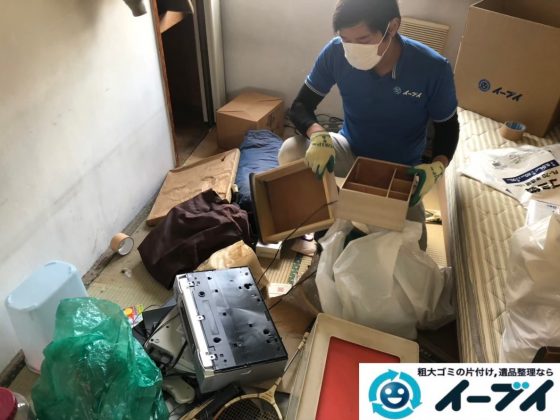 2020年5月26日大阪府大阪狭山市で退去に伴い、お家の残置物を片付け処分させていただきました。写真2