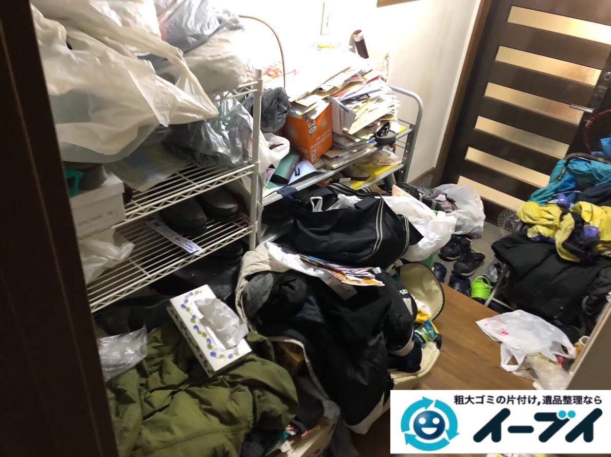 2020年6月29日大阪府藤井寺市でゴミ屋敷化したお家の片付け作業です。写真3
