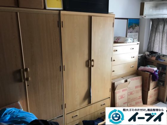 2020年6月22日大阪府高石市で引越しに伴い、お家の家財道具を一式処分させていただきました。写真3