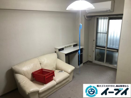 2020年8月20日大阪府大阪市大正で引越しに伴い、不要な引越しゴミを片付け処分させていただきました。写真4