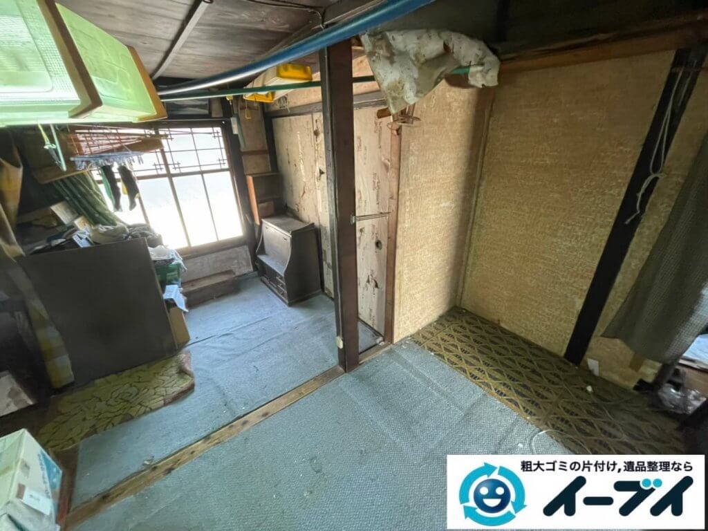 2021年4月18日大阪府堺市西区でゴミ屋敷化した汚部屋の片付け作業です。写真8
