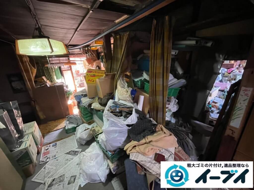 2021年4月18日大阪府堺市西区でゴミ屋敷化した汚部屋の片付け作業です。写真5