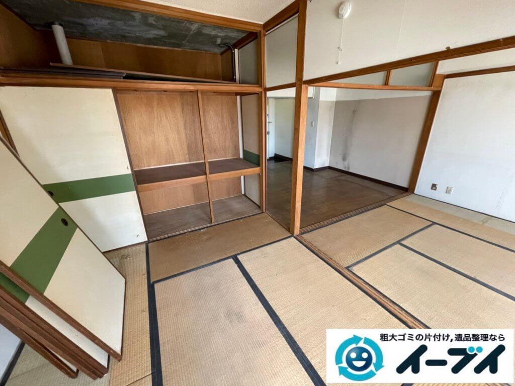 2021年８月１３日大阪府大阪市福島区でタンスやベッドの大型家具の不用品回収。写真2
