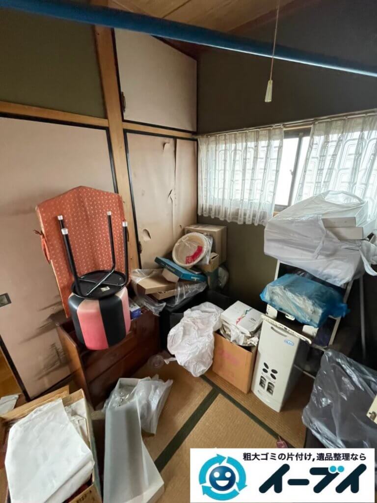 2021年１２月１６日大阪府岬町で和箪笥や鏡台の大型家具処分をさせていただきました。写真4