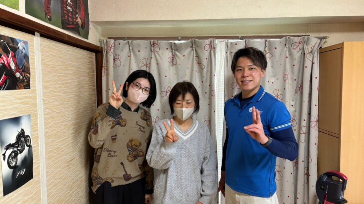 大阪府泉南市のお客様との写真