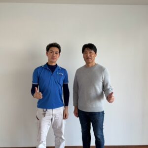 大阪市中央区のお客様との写真